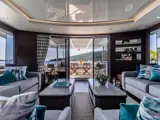 Living room of Mowana Yacht with two tables, two sofas and two chairs